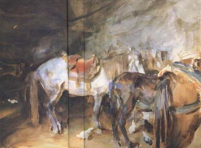 John Singer Sargent Arab Stable (mk18) oil painting image
